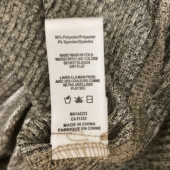 Bishop + Young Anthropologie Women's Pants  Gold Shimmer Textured - Picture 8 of 8